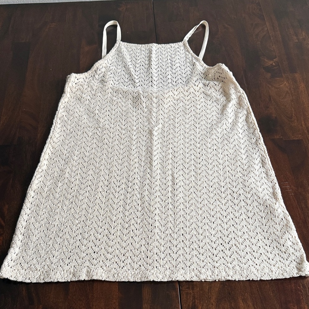 Roxy Off White Fabic-type Lace Women's Coverup